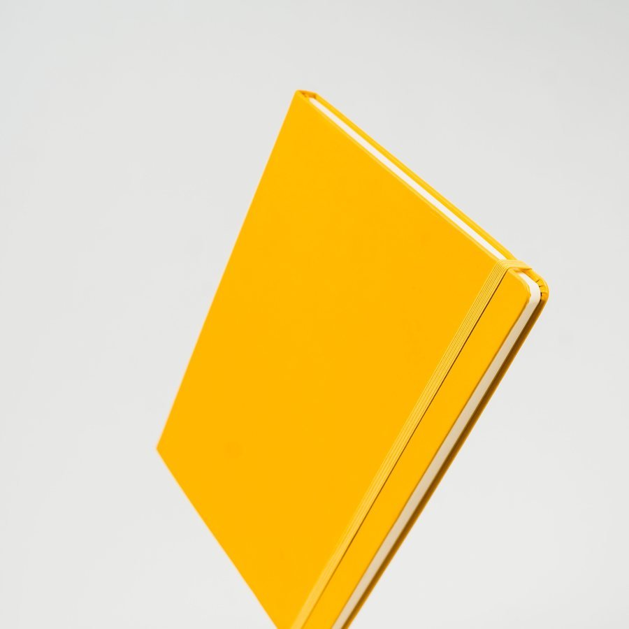 Yellow notebook