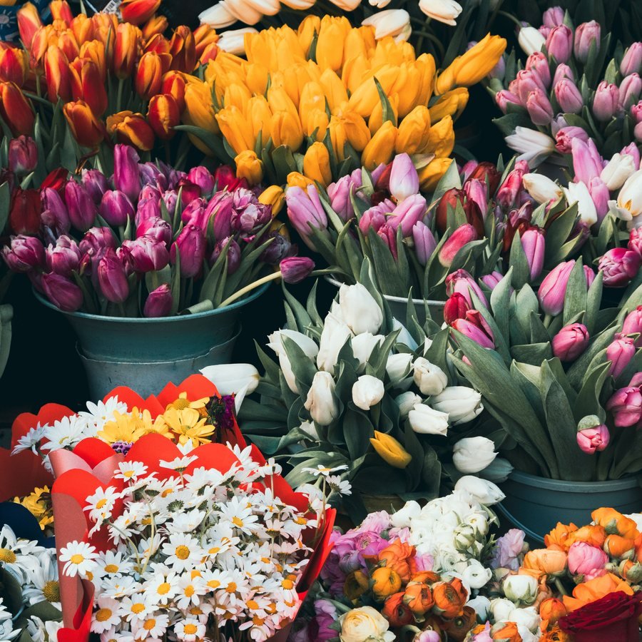 Flower market mix
