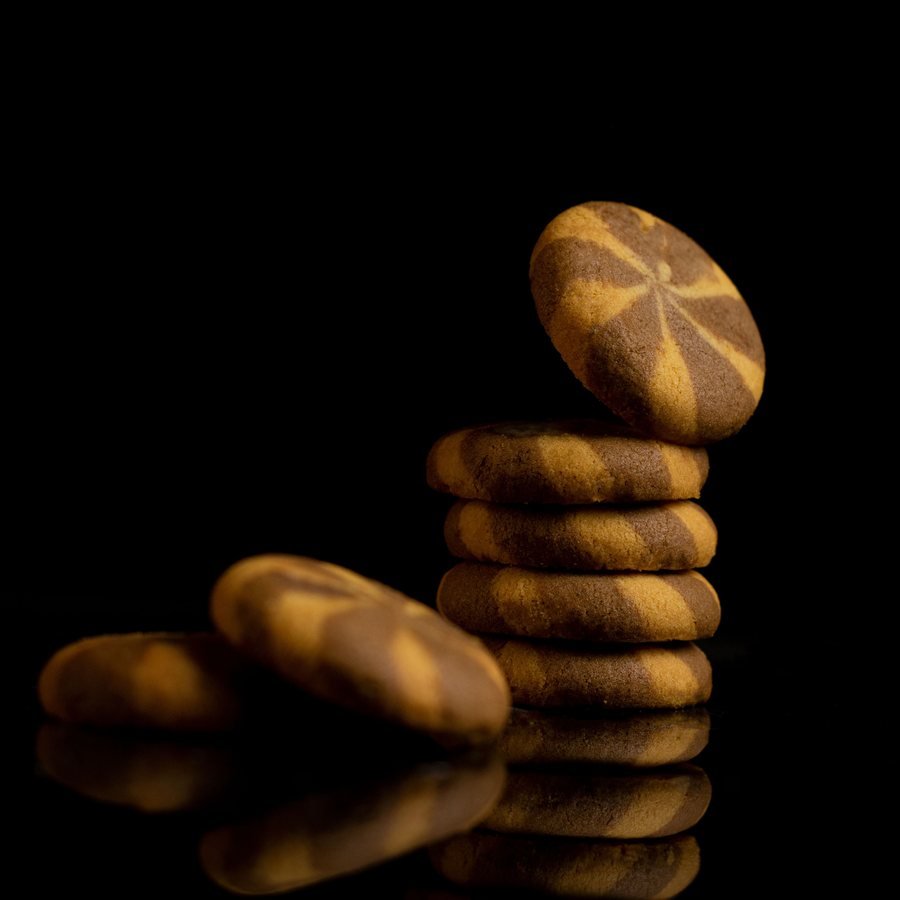 Choco swirl cookies
