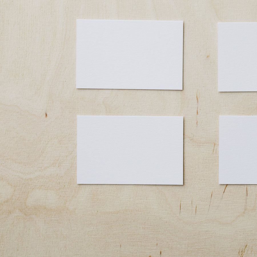 Business card set