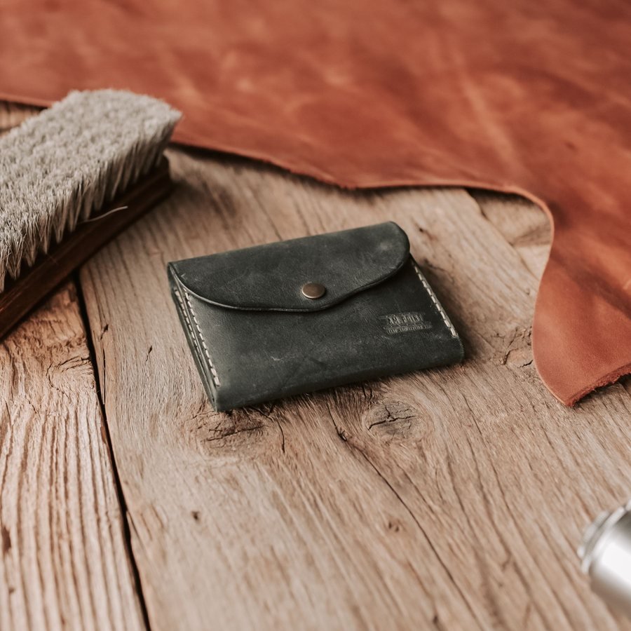 Leather card wallet