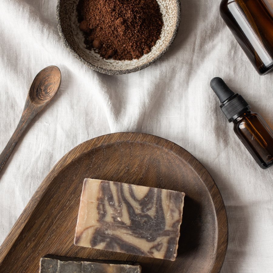 Botanical soap duo