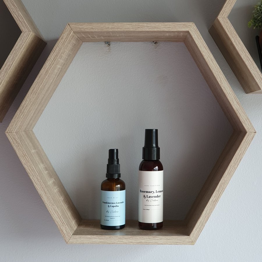 Amber shelf set