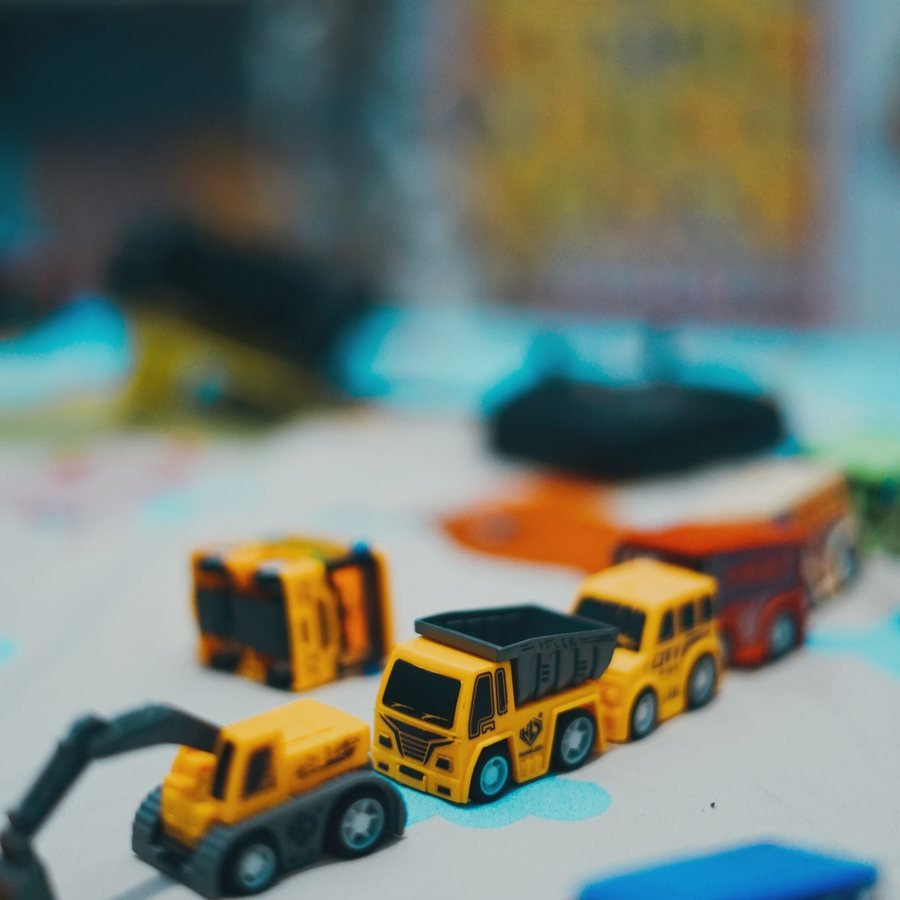 Mini construction trucks