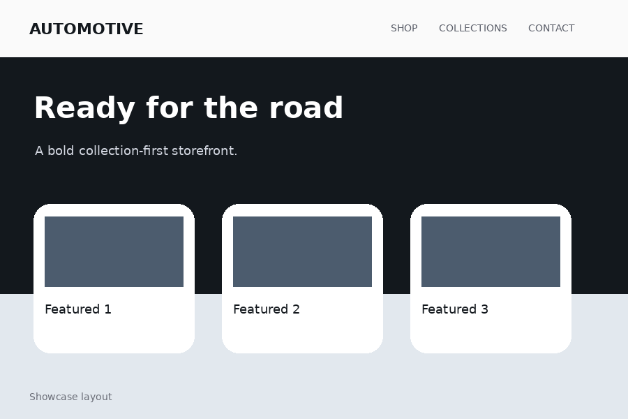 Automotive — Road ready