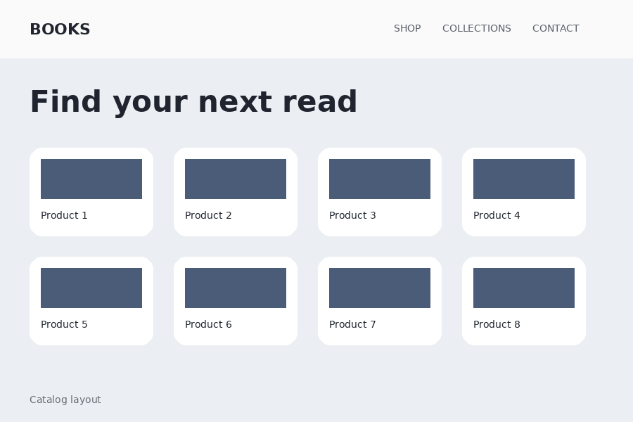 Books & office — Library catalog