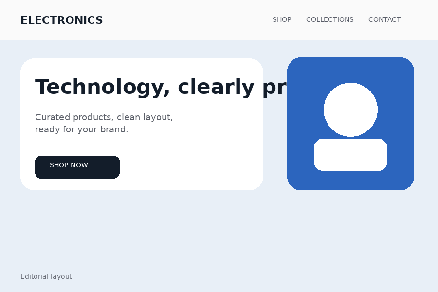 Electronics — Tech grid
